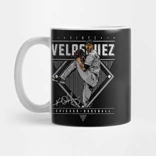 Vince Velasquez Chicago W Diamond Name Mug